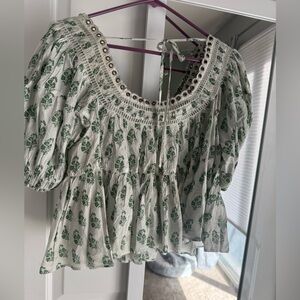 Anthropologie Pilcro Boho top